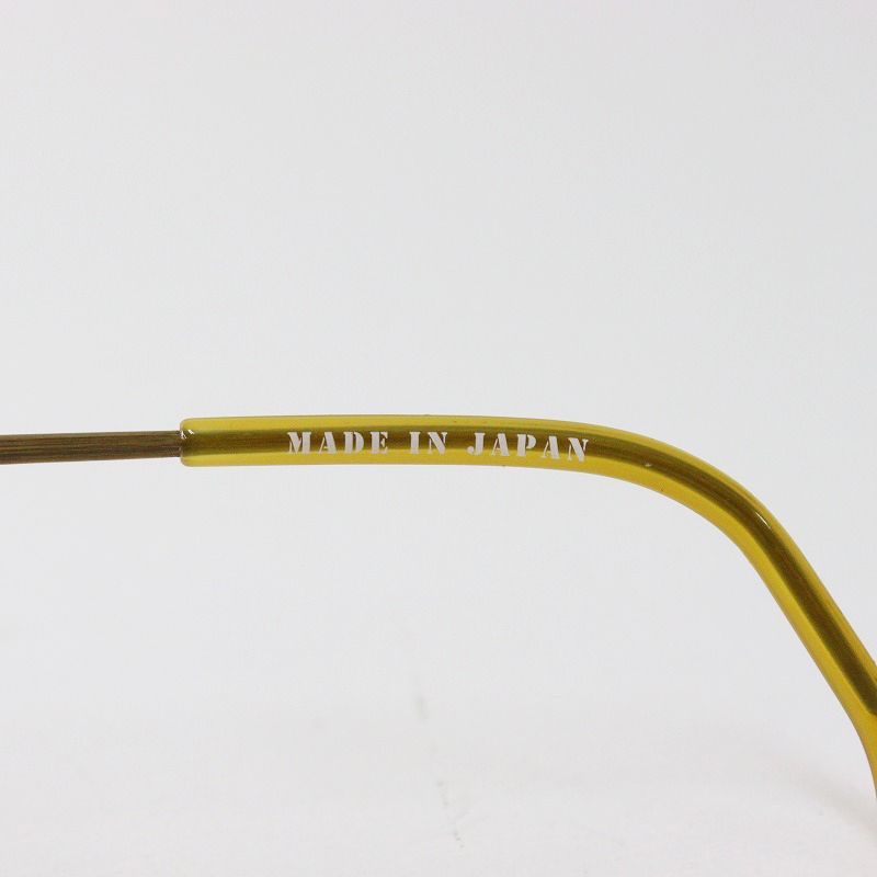 希少アイテム キャピタル KAPITAL グラデーションレンズ 丸型 サングラス ベージュフレーム┃めがね 眼鏡【2400014596847】