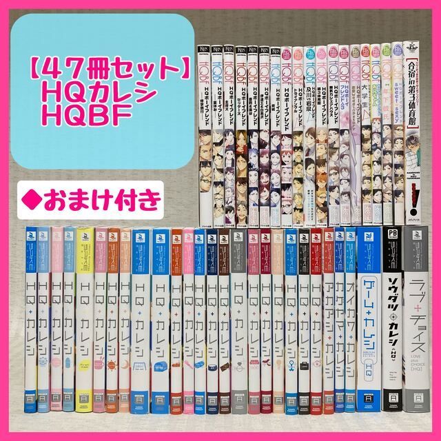 HQ+カレシ 47冊 ハイキュー hqカレシ 同人誌 ハイキューカレシ hqbf 非