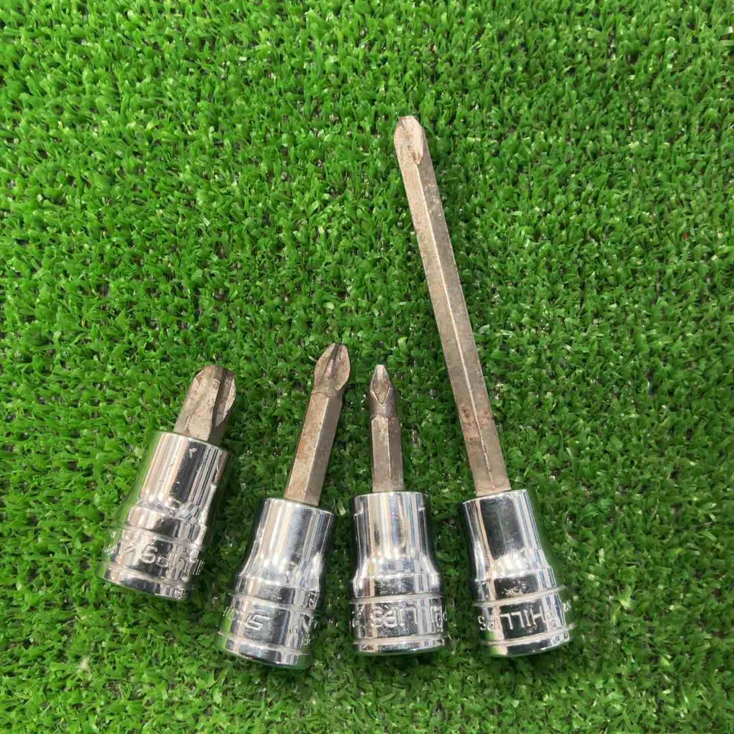 スナップオン Snap-on 3|8 プラスビットソケット FP22 32 34 41E 4個セット 草加店 HRDEVELOPMENT_JP