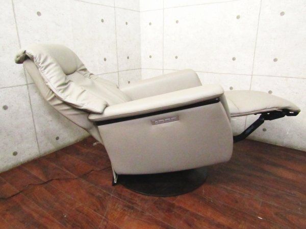 展示品■未使用品■EKORNES/エコーネス■Max/マックス■デンドウPC S■パロマ(カク/モク)■総革■電動リクライニングチェ/44万/yykn1033k