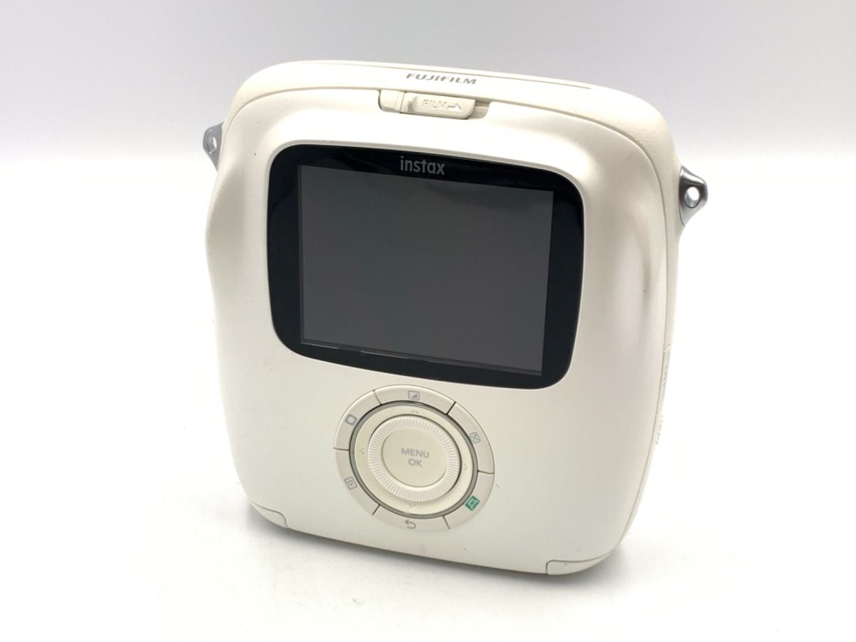 並品 フジフイルム インスタントカメラ instax SQUARE SQ 10 チェキ ホワイト