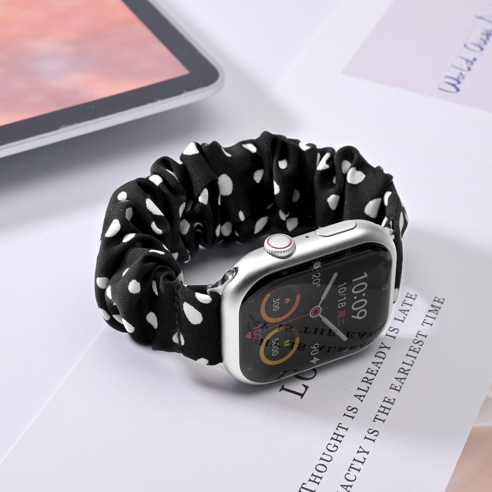 SUPLINK メタルケース ナイロンバンド付き Apple Watch用バンド 45mm ステンレススチール 頑丈なプロテクターカバー バンパーストラップ iWatchシリーズ9/8/7 メ : SUPLINK ナイロンバンド ステンレススチールケース付き Apple Watch Series 9 8 7 バンド  45mm対応 金属製頑丈な保護バンパー iWatchバンド メンズ 迷彩 : 家電＆カメラ