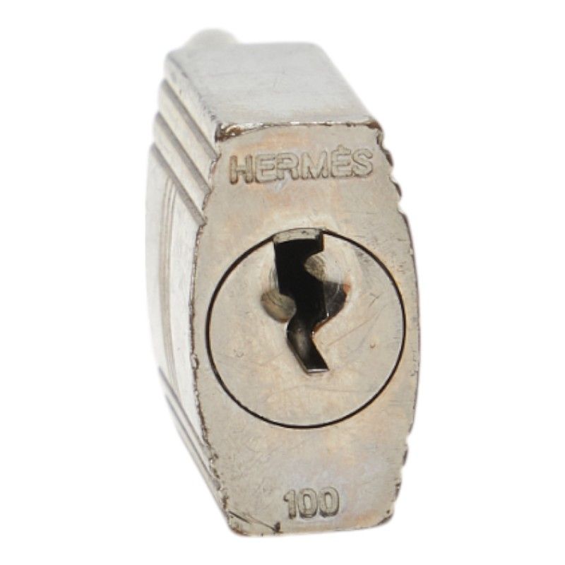 エルメス カデナ 南京錠 10個セット シルバー メタル レディース  