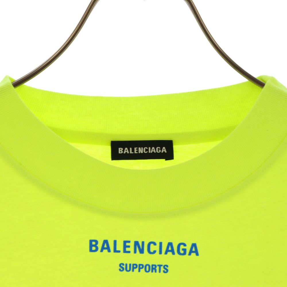 BALENCIAGA (バレンシアガ) 18AW WFP LOGO OVERSIZED TEE ロゴオーバー