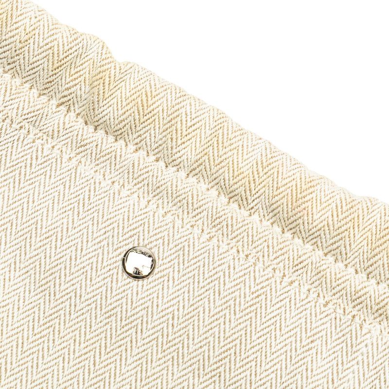 エルメス フールビ25 バッグインバッグ ポーチ ナチュラル ブラウン  