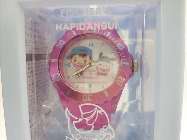 サンリオ　ハンドギョン　フィッシャーズ　時計　コラボ 稼働 未使用品 フィッシャーズ × はぴだんぶい コラボ 腕時計 6