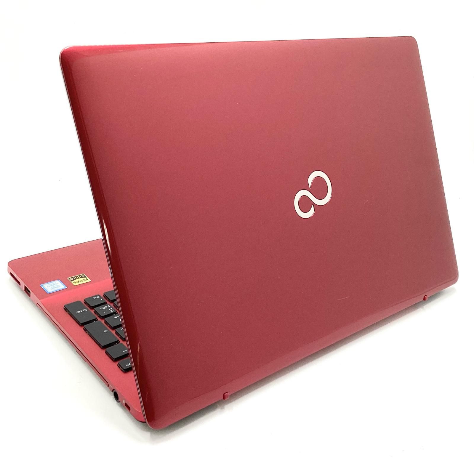 FUJITSU LIFEBOOK AH53/B2 FMVA53B2R Intel(R) Core(TM) i7-7700HQ CPU @ 2.80GHz 8GB HDD 1TB 28%【難有】【最速発送】