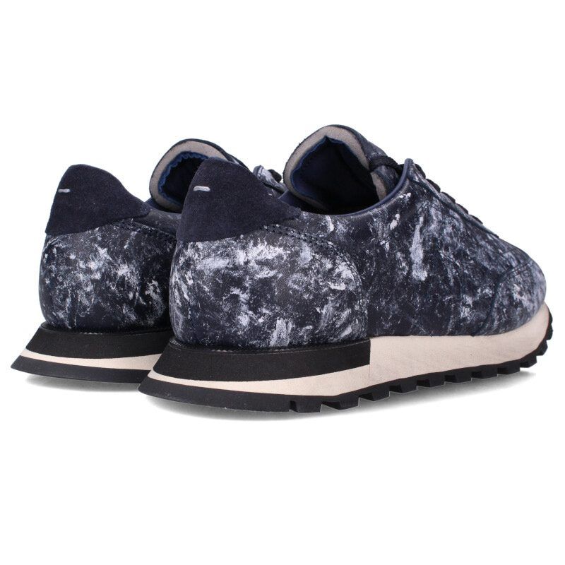 メゾンマルジェラ S37WS0500 ペンキ加工ローカットスニーカー メンズ  