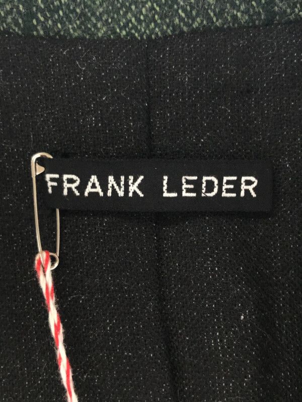 FRANK LEDER フランクリーダー 13AW チェックウールジャケット - メルカリ