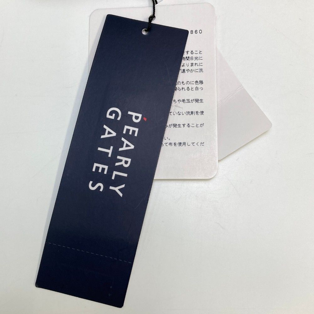 新品 パーリーゲイツ 半袖シャツ バックロゴ カーキ Mサイズ（4） サイズ：4 PEARLY GATES パーリーゲイツ 半袖シャツ カモフラ