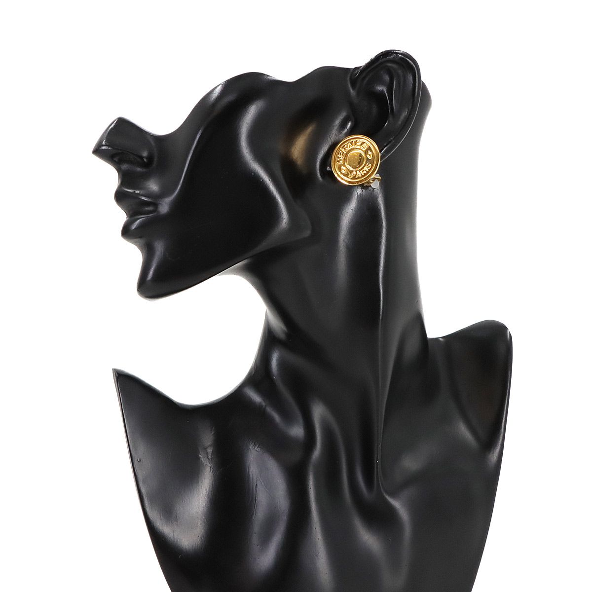 エルメス HERMES セリエ ラウンド型 イヤリング ゴールド Earrings 90297073 FORTGASGNV_COM_BR