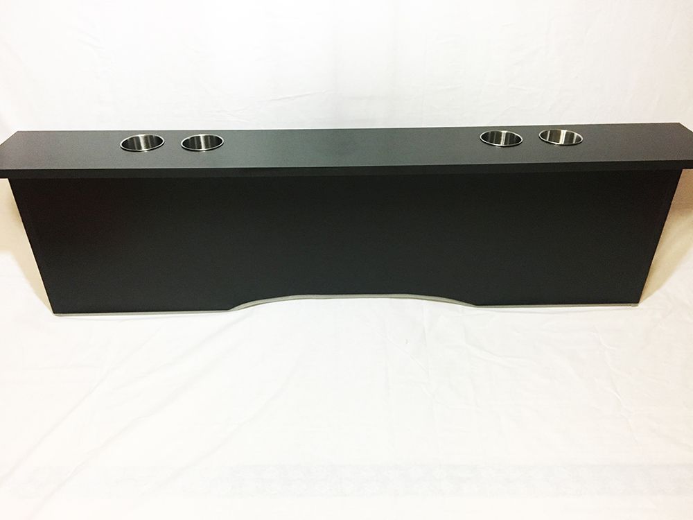 ハイエース200系 ワイドボディ S-GL用 セカンドテーブル ブラック 200系ハイエースワゴンGL グランドキャビン