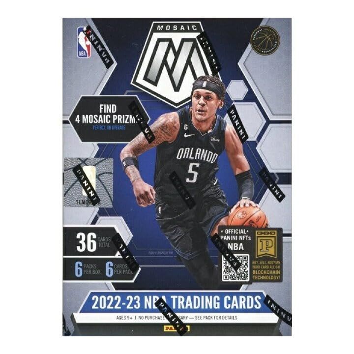 PANINI NBA 2022-23Mosaic Basketball Card Blaster Box パニーニ モザイク バスケットボール カード ブラスターボックス [並行輸入品]