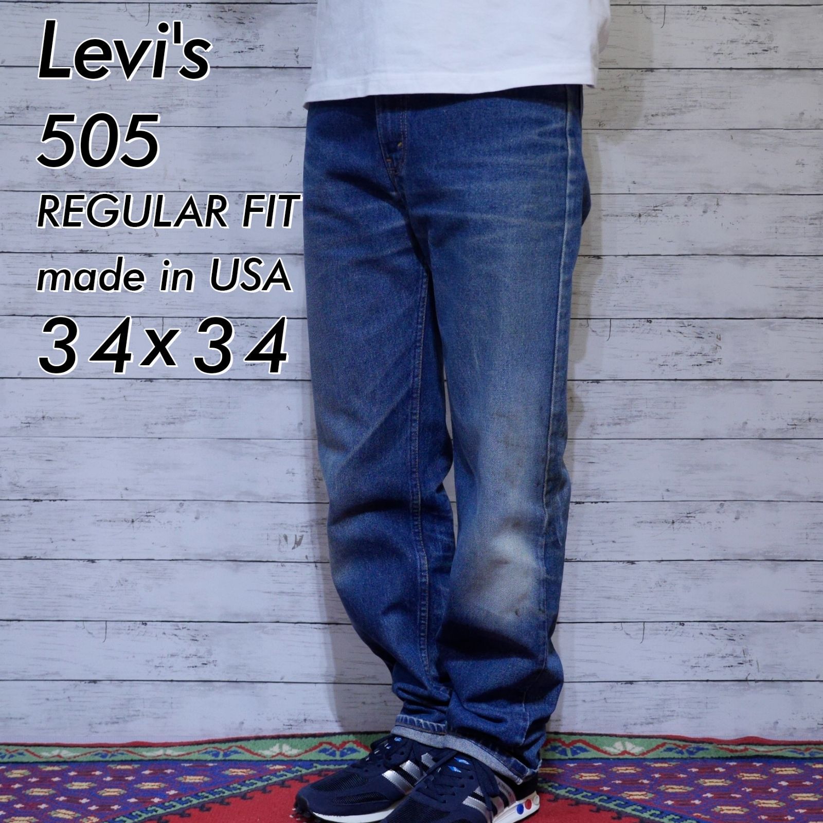 90s USA製 リーバイス Levi's 505 W34 L34 REGULAR FIT レギュラー