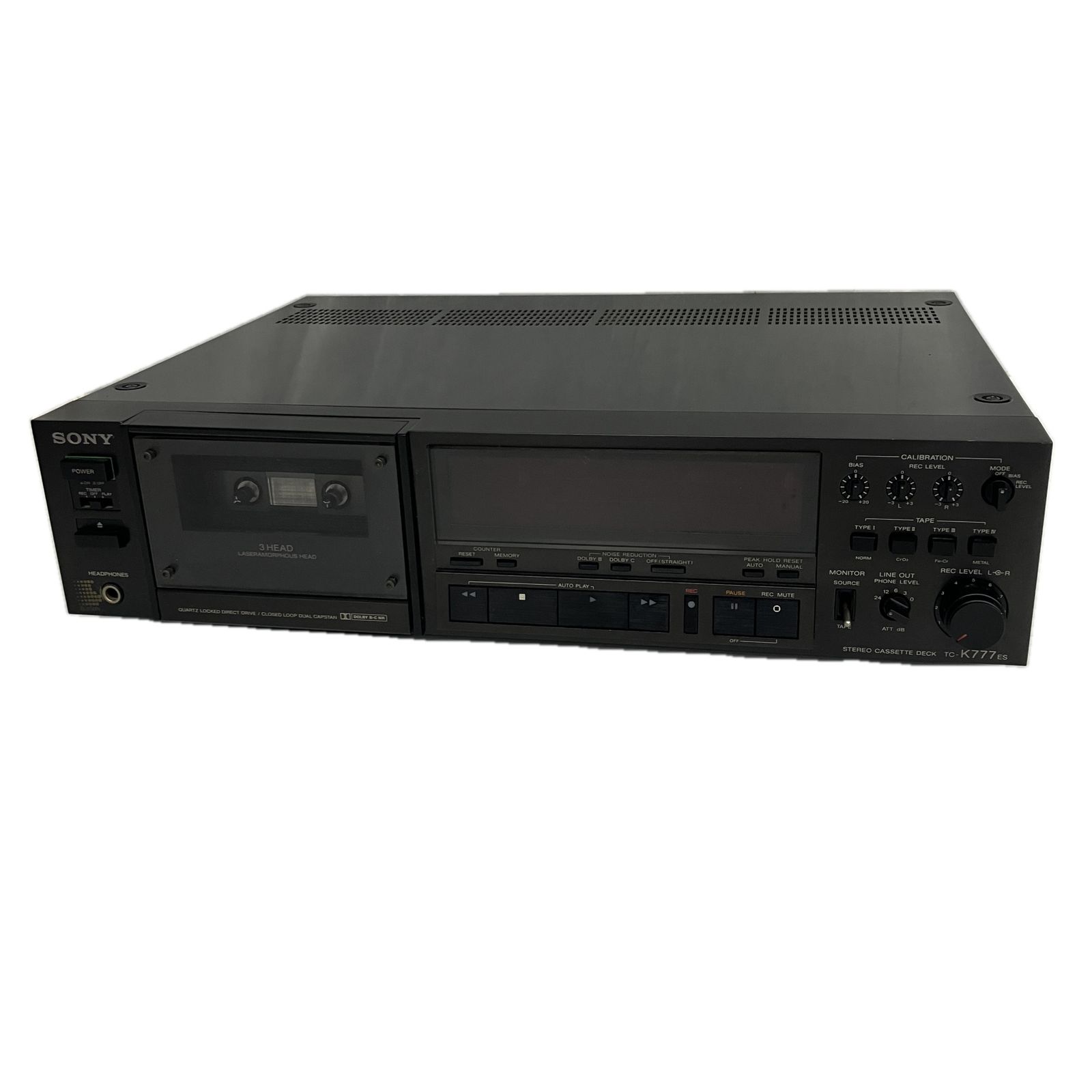 SONY TC-K777ES ソニー カセットデッキ 音響機材 オーディオ ジャンク S10546372