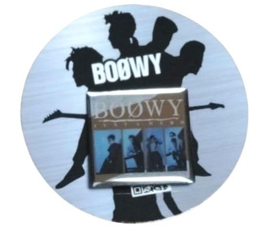 BOOWY　ピンバッジ　コンプリート品 BOØWY BOOWY ボウイ ボーイ ガチャ ピンバッジ ピンズ ピンズ