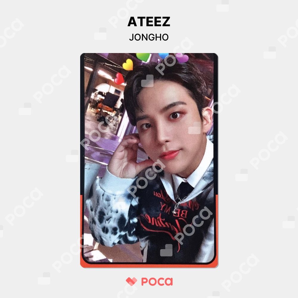 ATEEZ サノク ジョンホ トレカ アチズ　公開放送 ATEEZ サノク ジョンホ トレカ アチズ 公開放送
