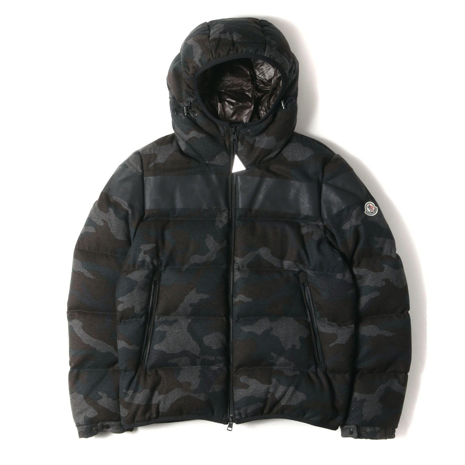 美品 MONCLER モンクレール ジャケット サイズ:3 迷彩 ウール 美品 MONCLER モンクレール ジャケット サイズ:3 迷彩 ウール