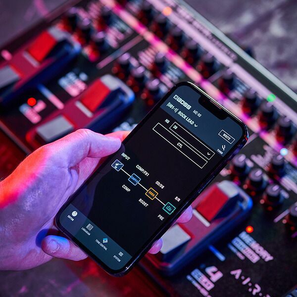 BOSS ボス ME-90 Guitar Multiple Effects + BT-DUAL ＋ EC60 BK