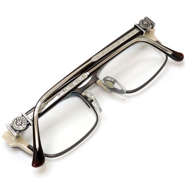 CHROME HEARTS PANTHER クリアメガネ 正規品 最終値下げ〕CHROME  