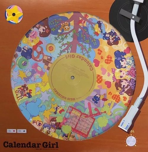 中古LPレコード STAR☆ANIS / カレンダーガール オリジナルピクチャー