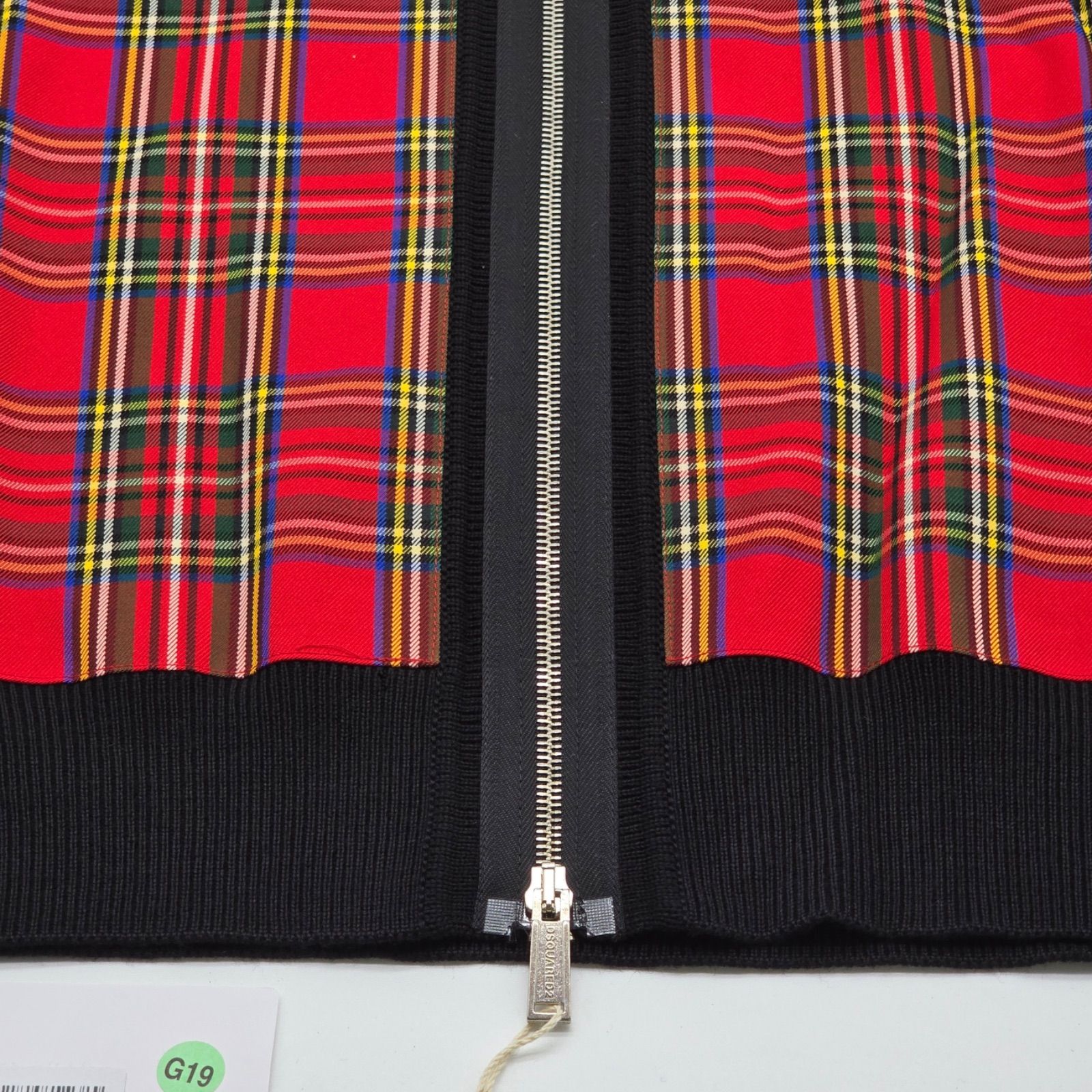 【✨美品】DSQUARED2チェックシャツドッキング ニット／ディースクエアード DSQUARED2 - フラワー様専用 ディースクエアード シャツ