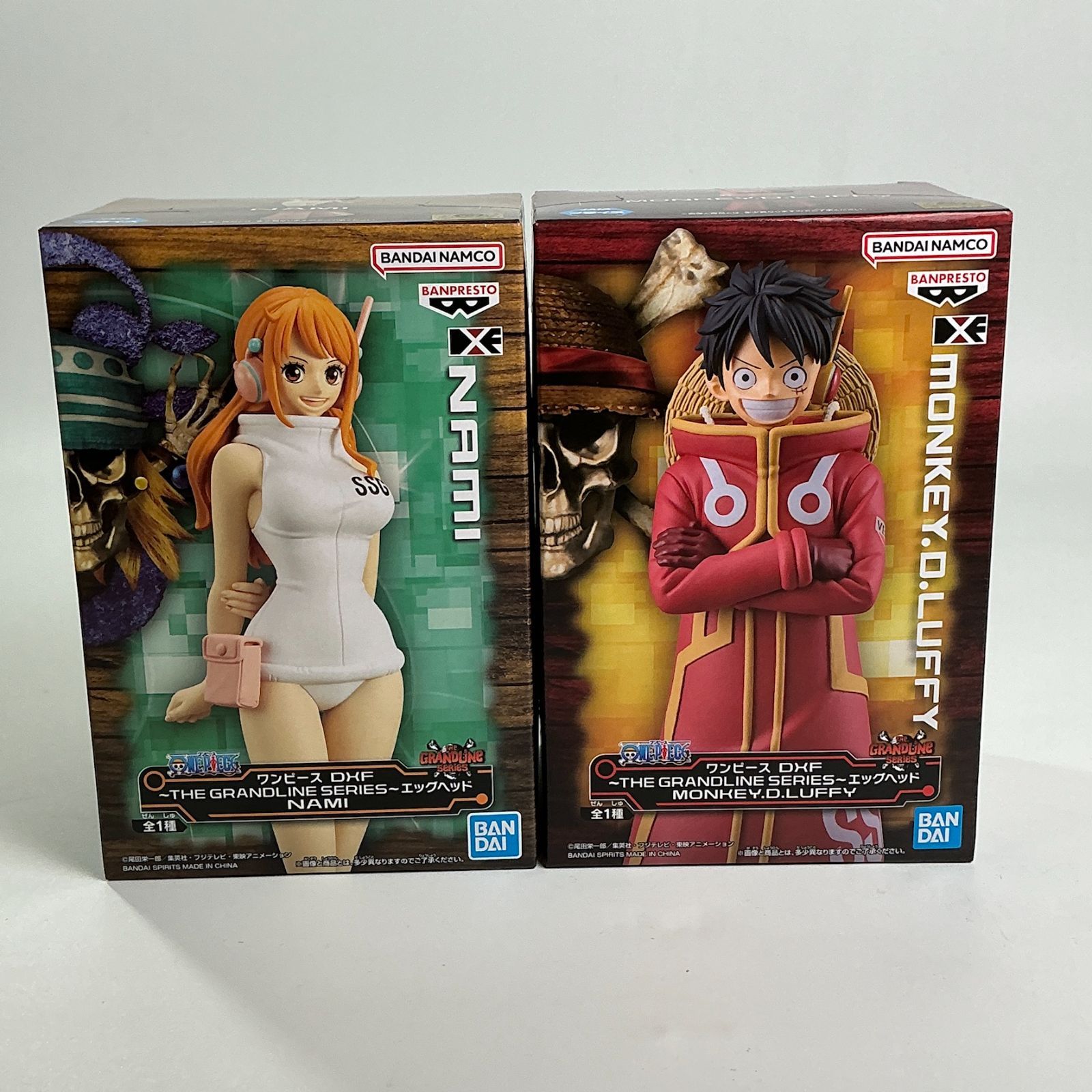 バンプレスト モンキー・D・ルフィ&ナミ ワンピース ワールド