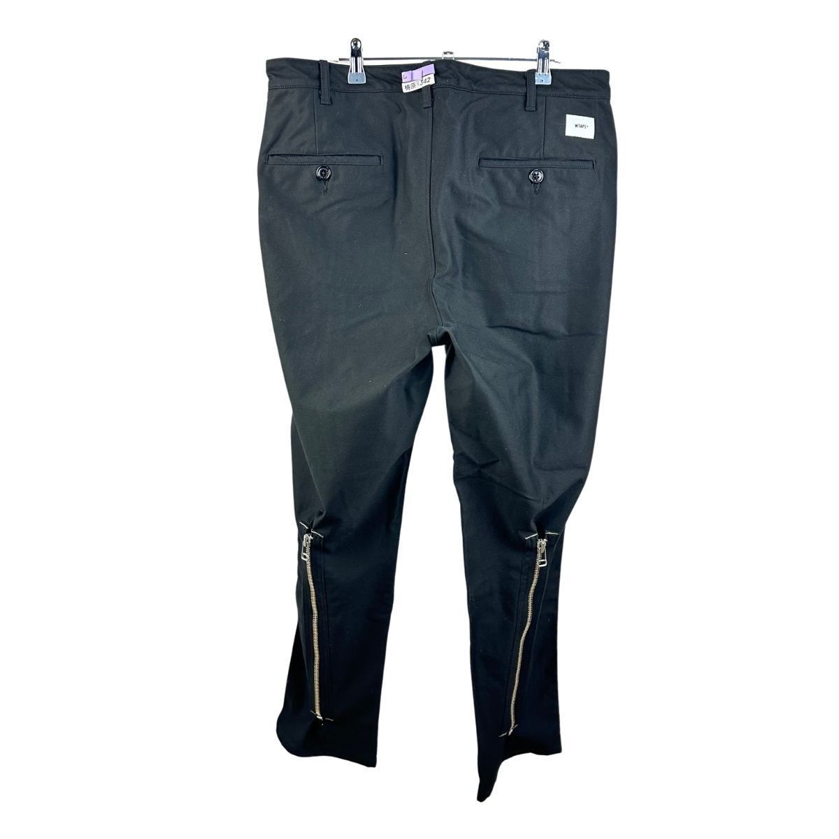 美品】【WTAPS ダブルタップス】 BIZZ TROUSERS/COTTON.SATIN EX41 