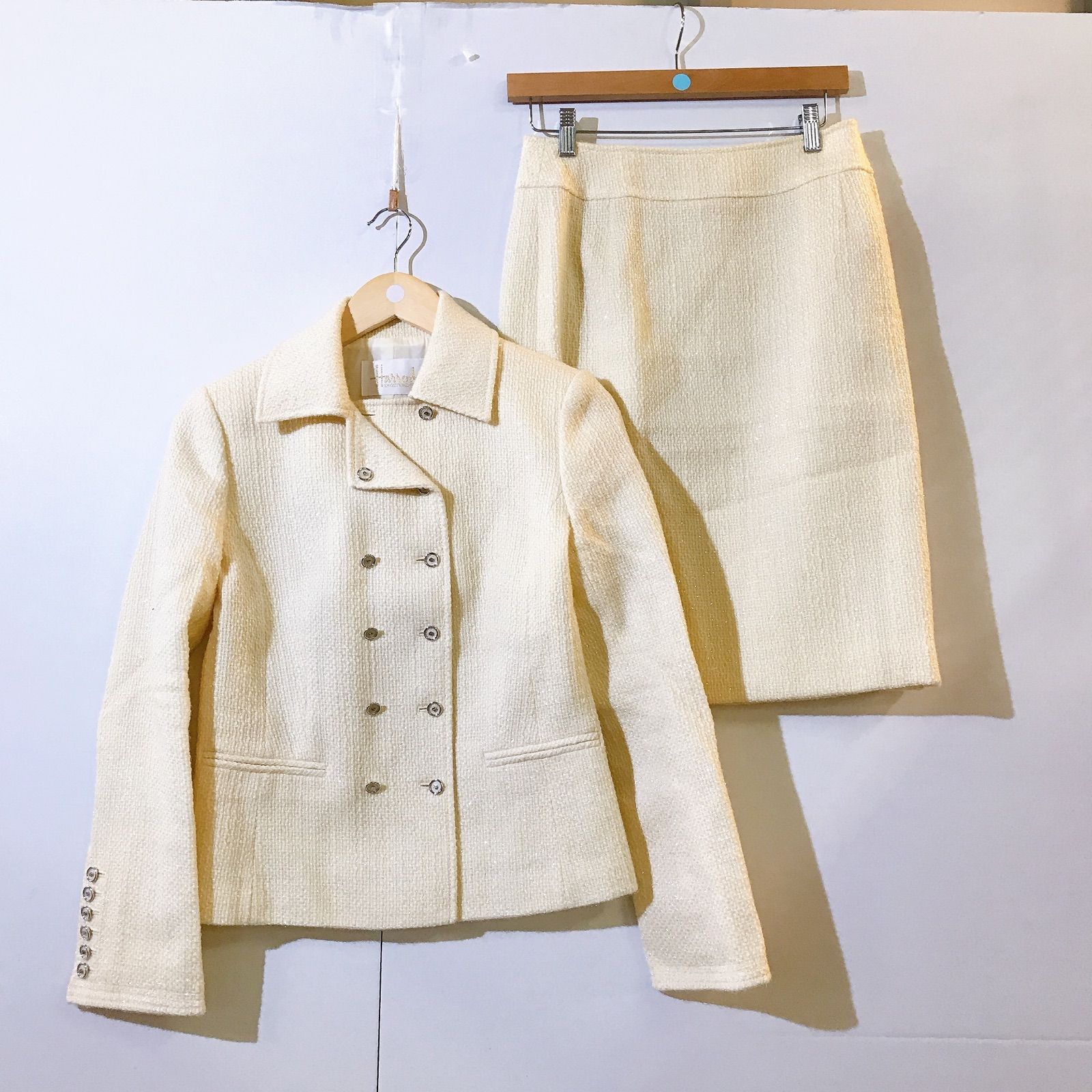 美品】Harrods ハロッズ ジャケット タイトスカート セットアップ  