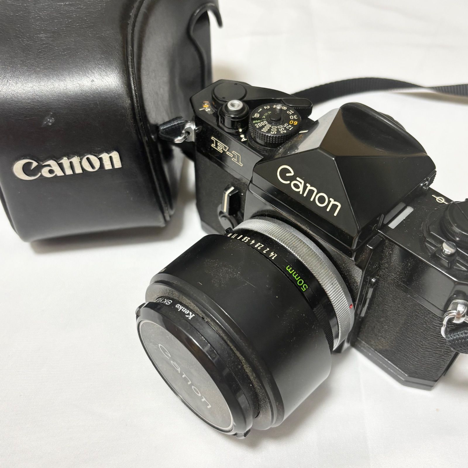Canon キヤノン F 1 フィルム一眼カメラ 撮影 写真 フィルムカメラ 動作未 品 品扱い ケース付き