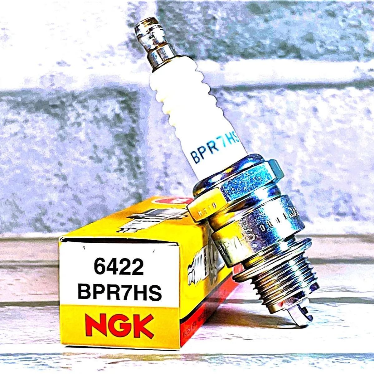 NGK BPR7HS (6422) 10個セット 新品 送料込 ヤマハ ジョグアプリオ(YJ50S/SP) ('94.7～) 4JP2･4･6 適合