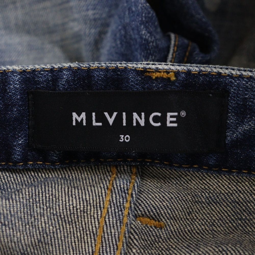 mlvince type-1 ダメージデニム　さい MLVINCE (メルヴィンス) MLVINCE(メルヴェンス)TYPE-1 SLIM