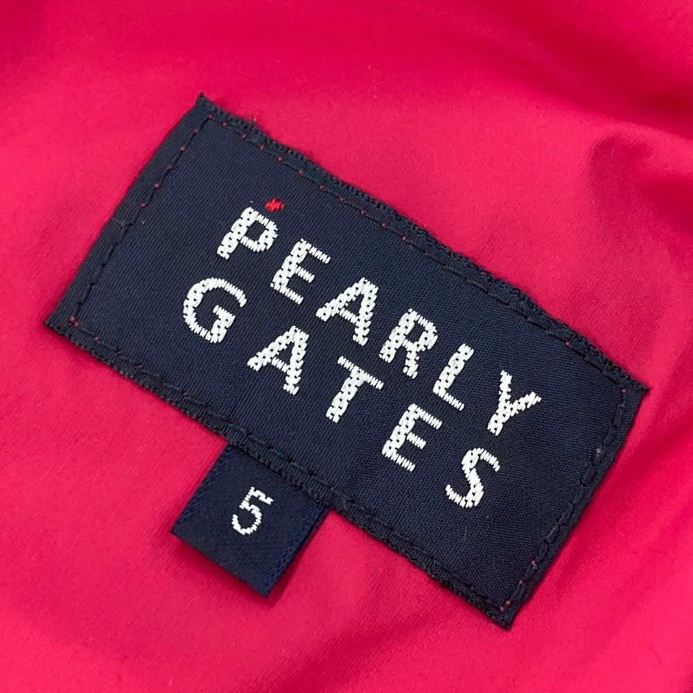 サイズ：5 PEARLY GATES パーリーゲイツ  中綿パンツ  ピンク系 [240101460893] ゴルフウェア メンズ ストスト