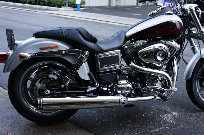 MOTOR STAGE スリップオンマフラー ブラスファットマン 2012〜16年FLD 2015〜16年FXDL 黒 黒エンド BILLOVLOGS_CO_UK