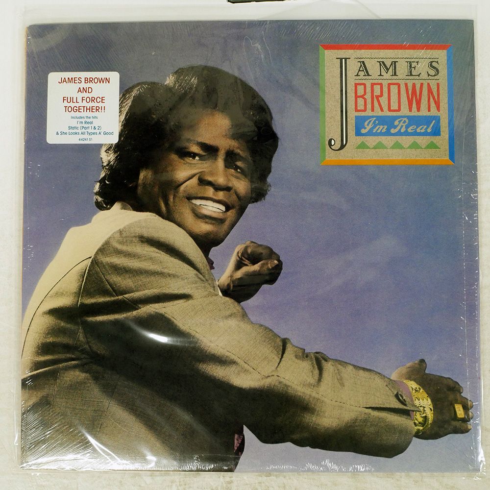 米 US盤 JAMES BROWN/I'M REAL/SCOTTI BROS. Z44241 LP - メルカリ