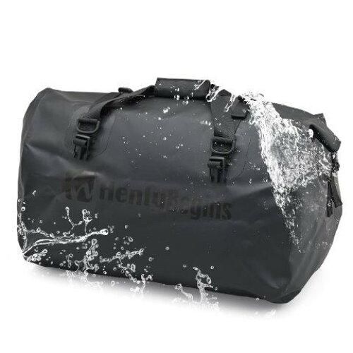3営業日で発送 ヘンリービギンズ Henly Begins デイトナ バイク用 シートバッグ 防水 60L シート固定ベルト付属 DH-767 ブラック 41