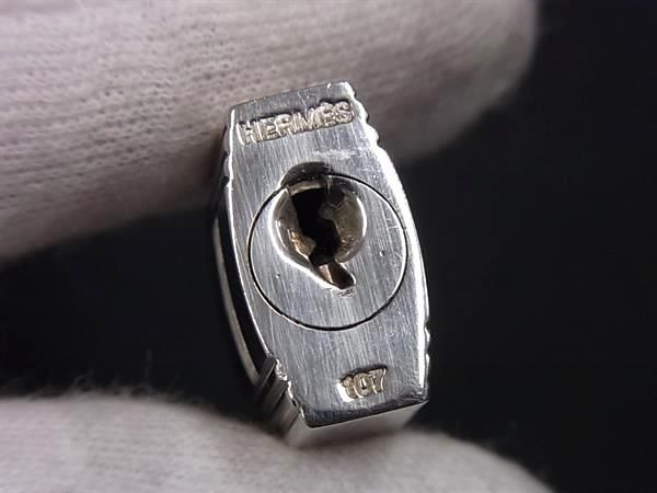 □美品□ HERMES エルメス カデナ 南京錠 パドロック 107 鍵 キー