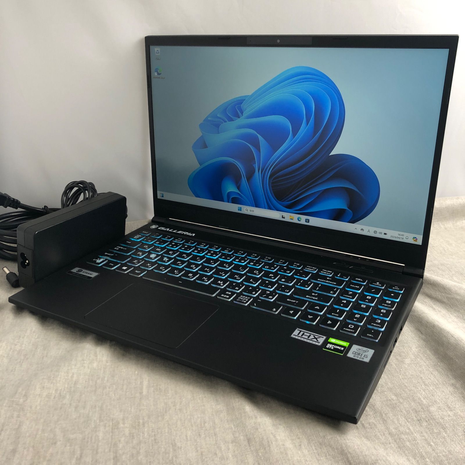 ゲーミングノートPC GALLERIA ガレリア GCL1650TGF【i5-10200H・GTX 