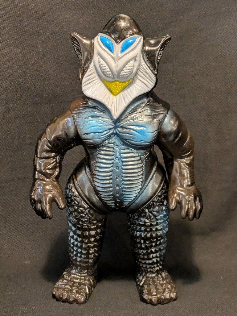B-CLUB 復刻版怪獣シリーズ ブルマァク メフィラス星人 黒成型 1880