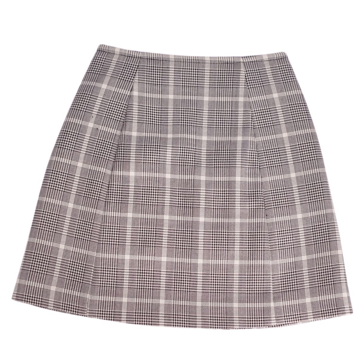 スカート 千鳥格子