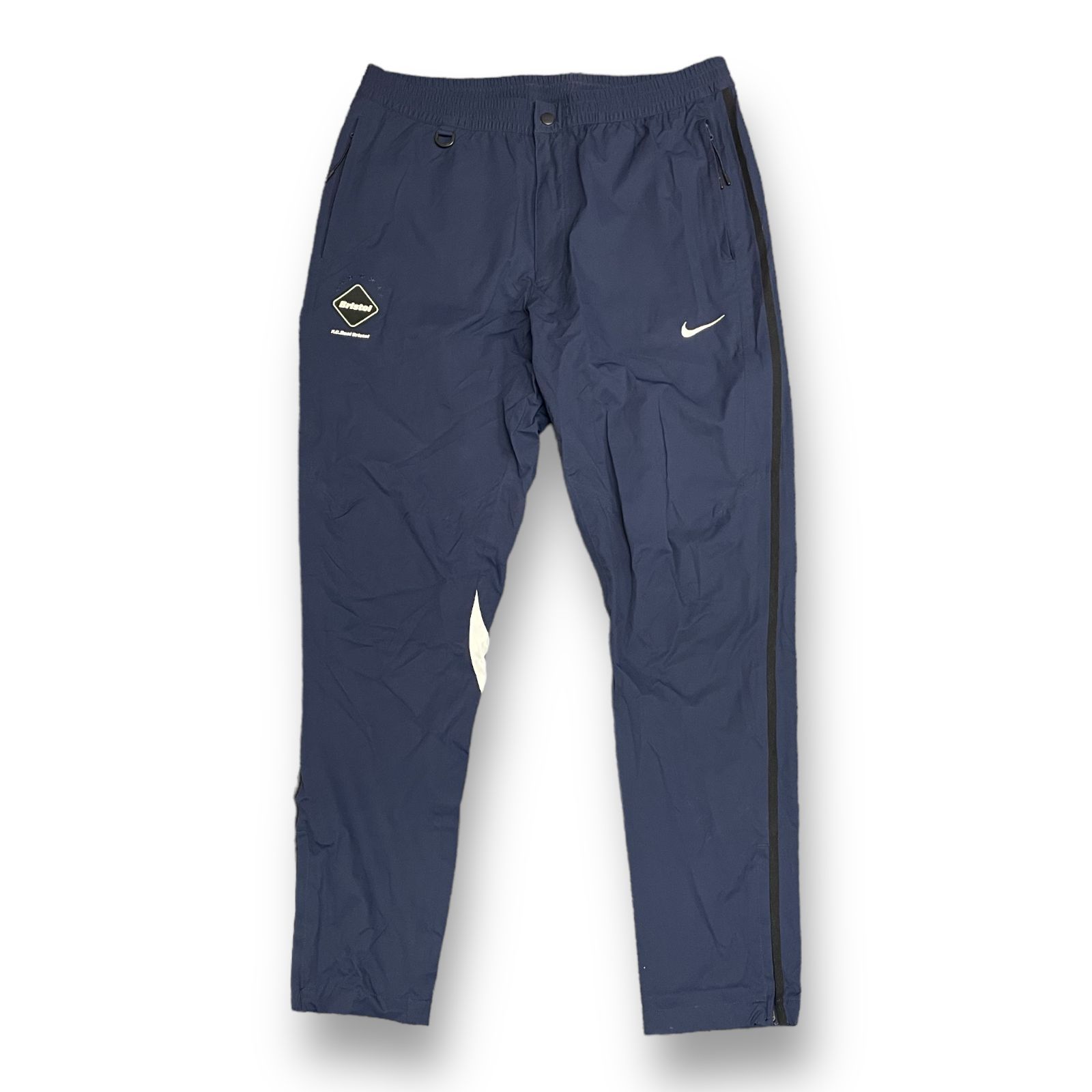 特価即納新品 FCRB WARM UP PANTS XL 紺色　タグ付きネイビー　XL パンツ