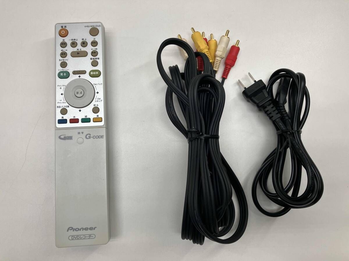 ジャンク Pioneer パイオニア ビデオ一体型 HDD&DVDレコーダー