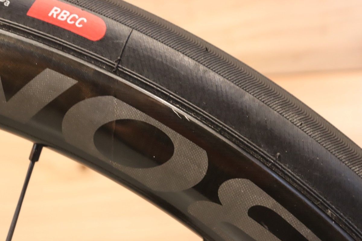 【前輪ジャンク】ボントレガー BONTRAGER アイオロス AEOLUS RSL 37 TLR カーボン チューブレス ホイールセット シマノ12S/11S 【千葉店】