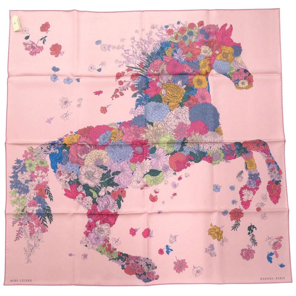 未使用品 エルメス カレ90 ローブ レジェール Robe Legere スカーフ