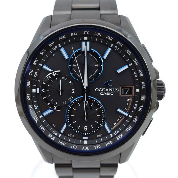 CASIO | カシオ ◆オシアナス メンズ 腕時計 電波 ソーラー チタン クラシックライン OCW-T2600B-1AJF メンズ|MEN|男性|ボーイズ|紳士 腕時計|うでとけい|ウォッチ|Watch 電波時計 ソーラー ブランド