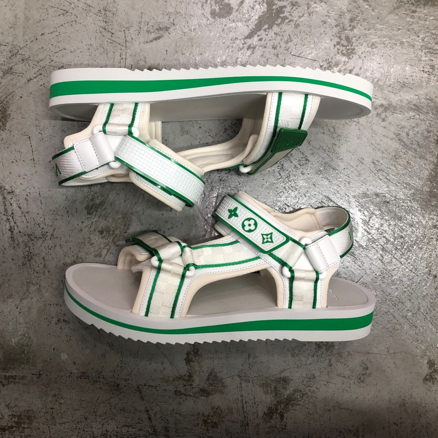 新品 LOUIS VUITTON パナマライン アンクルトップ モノグラム