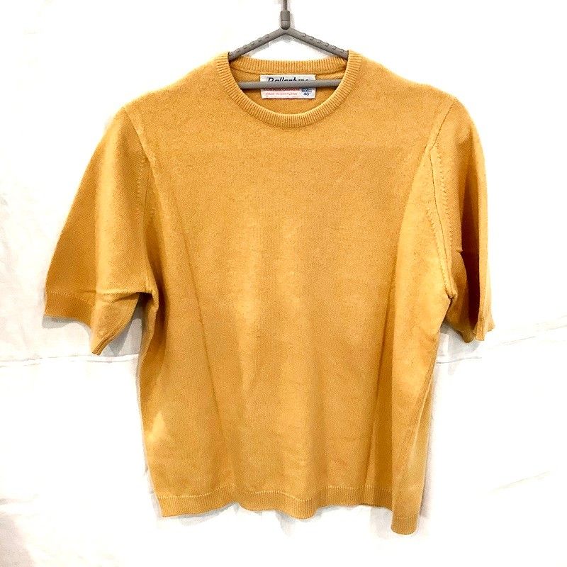 バランタイン Ballantyne 半袖セーター サイズ40 M ブルー レディース 美品 トップス Ballantyne(バランタイン) 半袖セーター サイズ40 M レディース美品