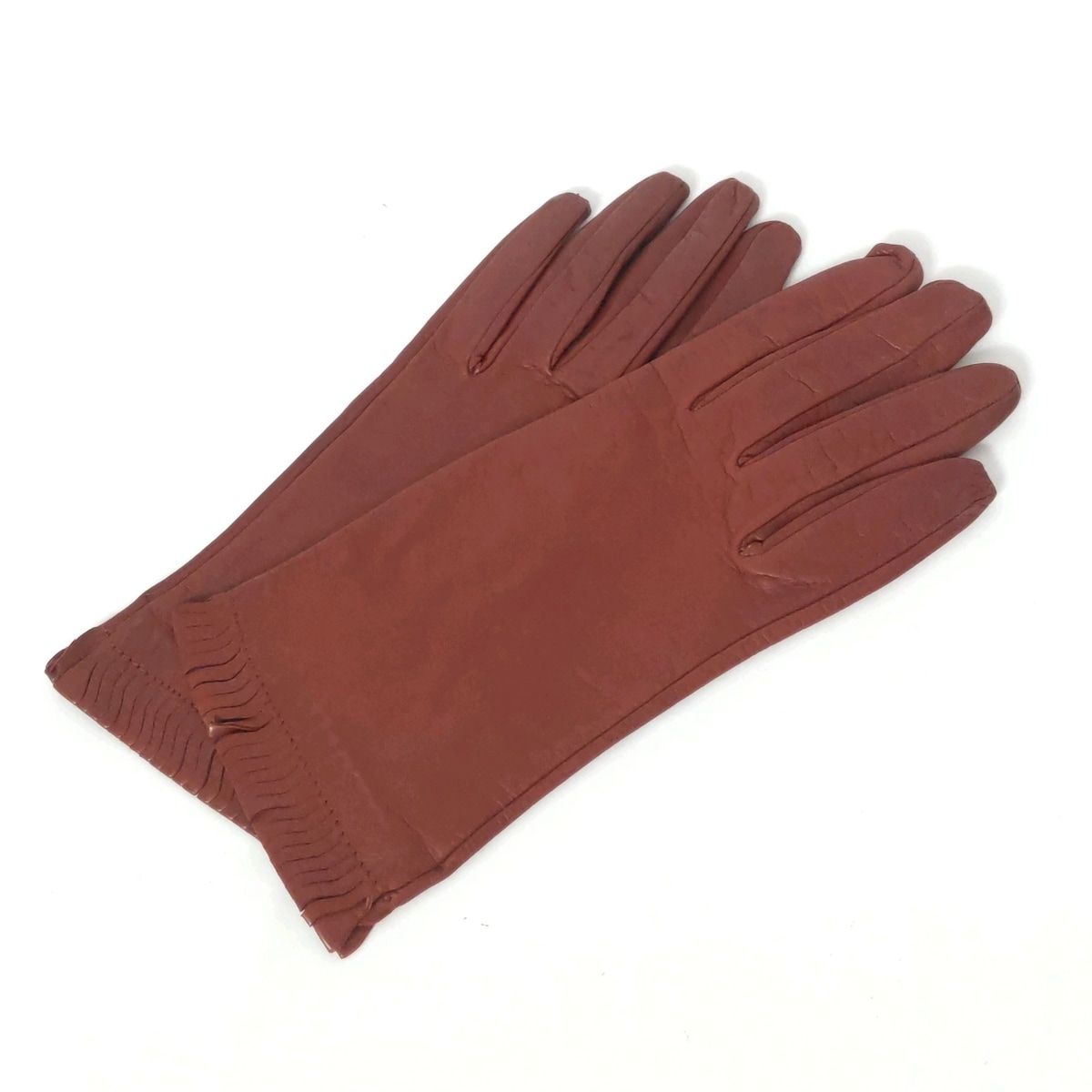 セルモネータグローブス Sermoneta gloves 手袋 グローブ レザー 茶