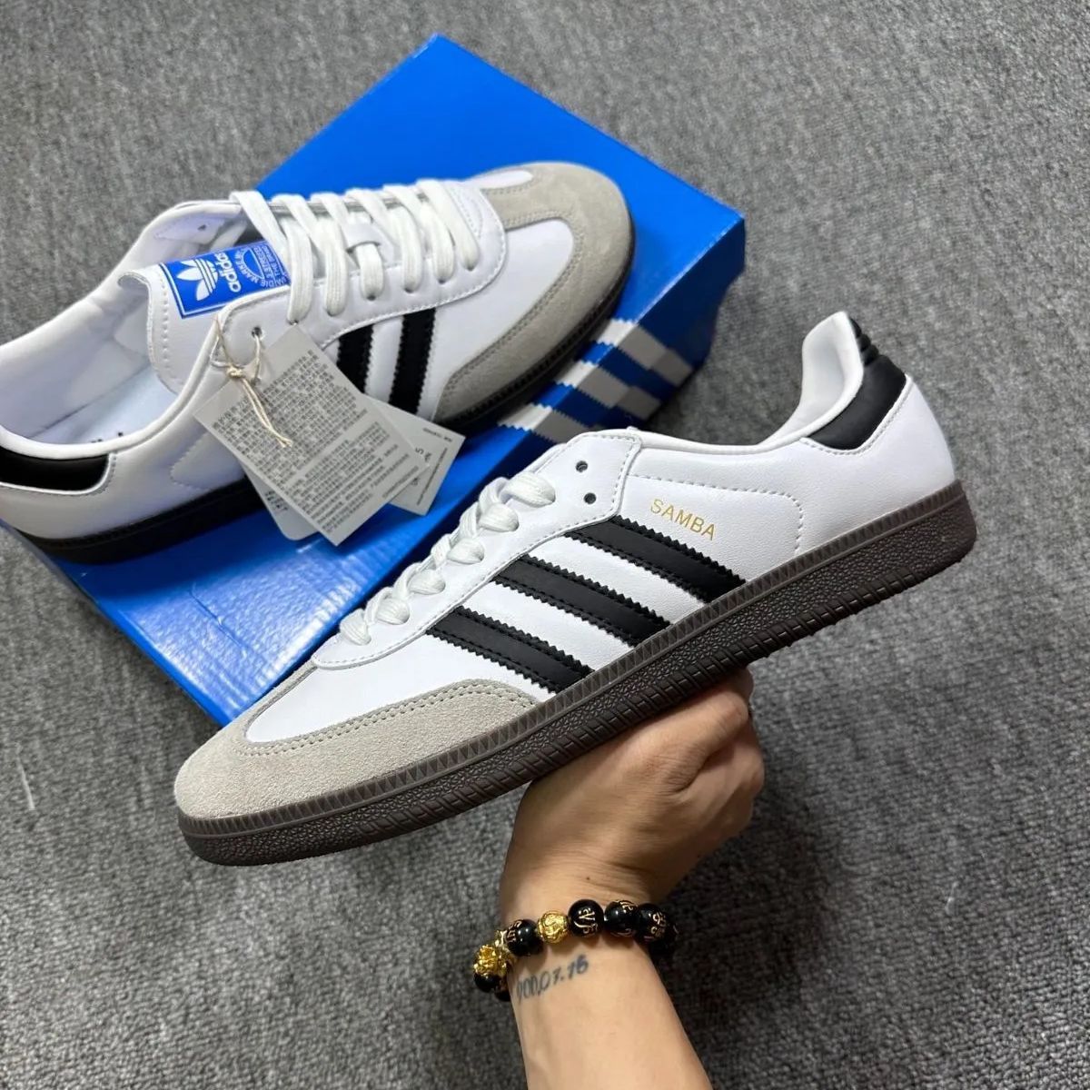 新品 SAMBA OG アディダス サンバ ホワイト Adidas Originals Samba white 男女兼用