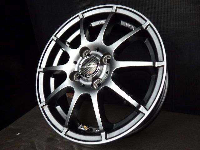 2914 B A-TECH SCHNEDR ホイール 14x4.5J 4穴 PCD100 43 4本 BRIGHTFACE_UK
